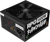 GameMax 600W Rampage Power Supply 80 Plus Bronze APFC Japanese Tk Capacitor view 7