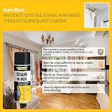 Everbuild Stain Block Spray White 400ml Easy Coverage Household Commercial view 3