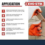 EVO-STIK White Wall Tile Adhesive Grout 1L Mould Resistant Waterproof Ready to view 6