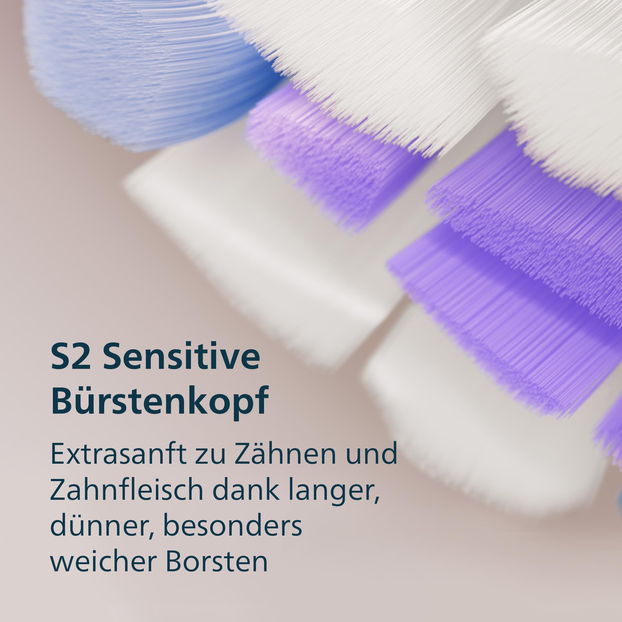 Philips Sonicare 6100 elektrische Zahnbürste, Schallzahnbürste mit 2 Putzmodi und 3 Intensitätsstufen, Andruckkontrolle, EasyStart, SmarTimer, Schwarz, Modell HX7401/07 [Neue Technologie] 9