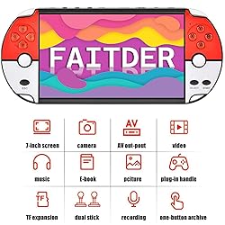 FAITDER - Elf Ball 7.1" Retro Handheld Portable