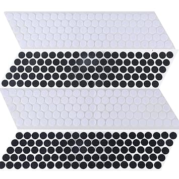 200 Paar 2 cm Klettverschluss Klettpunkte selbstklebend Klettverschluss rund Klett Selbstklebend Klett Klebepunkte Self Adhes
