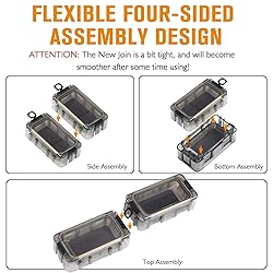 Dovesun Small Fishing Tackle Box Organizer Assembly