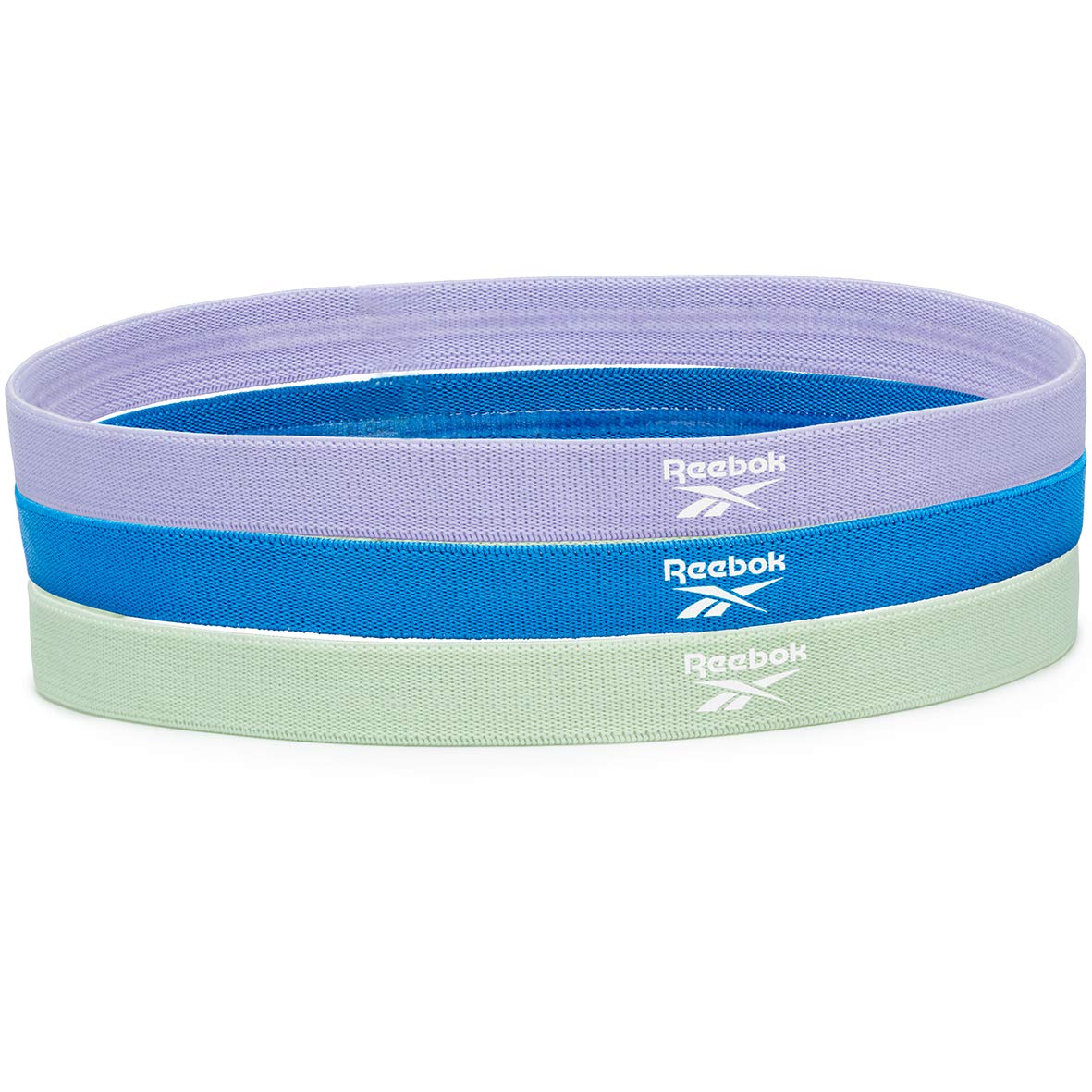 Sports Hair Bands - Blue, Green, Purple (3 pack)