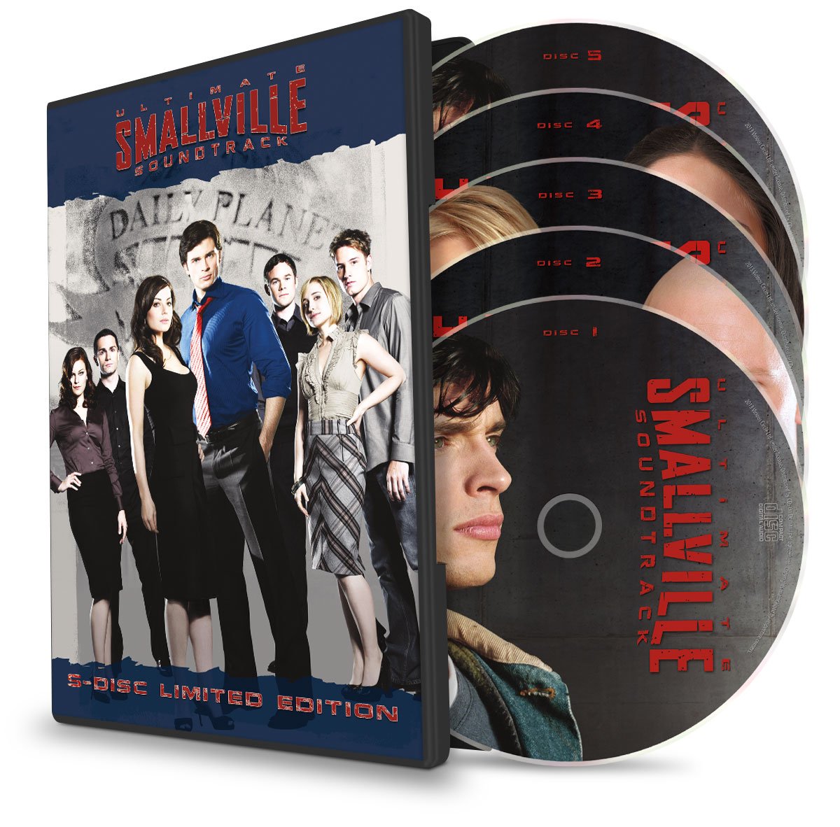 Ultimate Smallville Soundtrack 5 CD Box Set :Remy Zero, Evanescence, Staind, Avril Lavigne, Papa Roa
