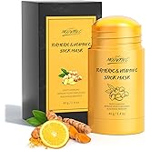 Turmeric Clay Stick Mask Organic Vitamin C Purifying Mask for Blackhead Cleansing Healing Clay Mud Mask for Deep Clean Pore I