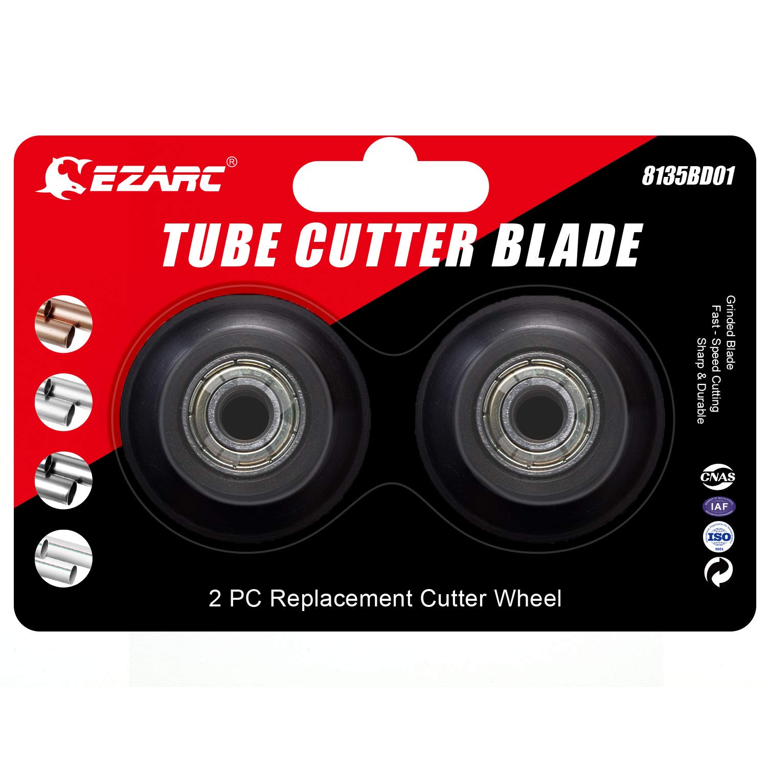 EZARC Tubing Cutter Replacement Wheel, Pipe Cutter Wheel for Large Pipe/Tube Cutter