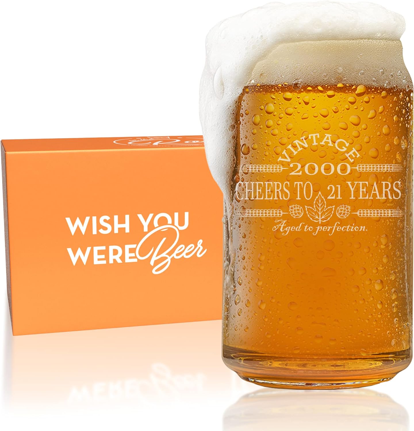 21St Anniversary Gift For Him Funny Anniversary Gifts For Men Twenty One Year  Anniversary Beer Glass 21 Year Anniversary Gift For Husband Drinkware Pint  Glasses Aloli.ru