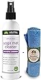 ASUTRA 100% Natural & Organic Yoga Mat Cleaner, SAFE FOR ALL MATS, No Sticky Or Slimy Residue - Cleans, Restores, Refreshes + FREE Microfiber Cleaning Towel Included