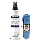 ASUTRA 100% Natural & Organic Yoga Mat Cleaner, SAFE FOR ALL MATS, No Sticky Or Slimy Residue - Cleans, Restores, Refreshes + FREE Microfiber Cleaning Towel Included