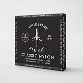 Augustine Strings Classic Black - Low Tension Classical Guitar Strings - The Original Nylon String - 3 Sets