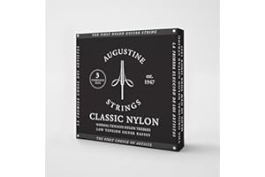 Classic Black - Low Tension Classical Guitar Strings 3-Pack