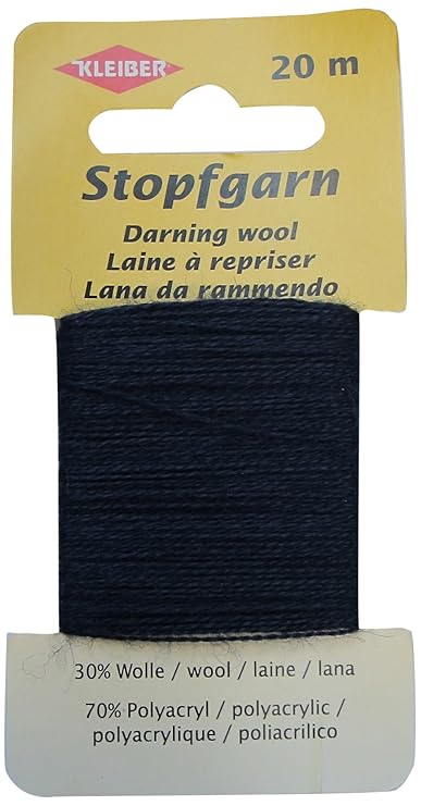 Kleiber Stopfgarn, schwarz