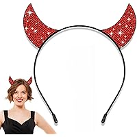 リラクゼーショングッズ RED DEVIL blinkee Radiant Red Crystal Prism LED Devil Horns - Light-up