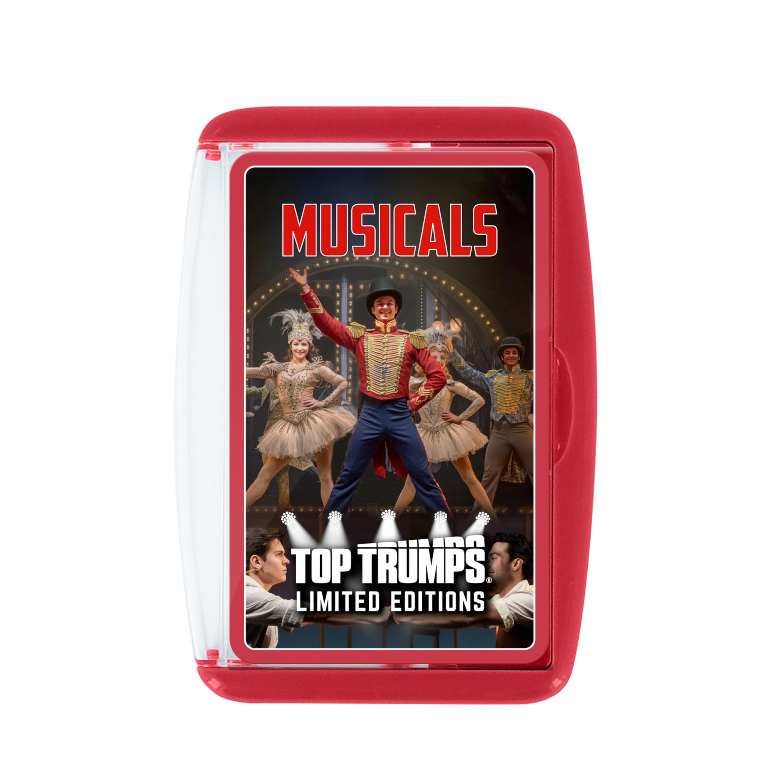 Top Trumps Musicals Limited Edition Card Game | Broadway & West End Trivia, Fun Family Travel Game, Gift for Theatre & Musical Fans