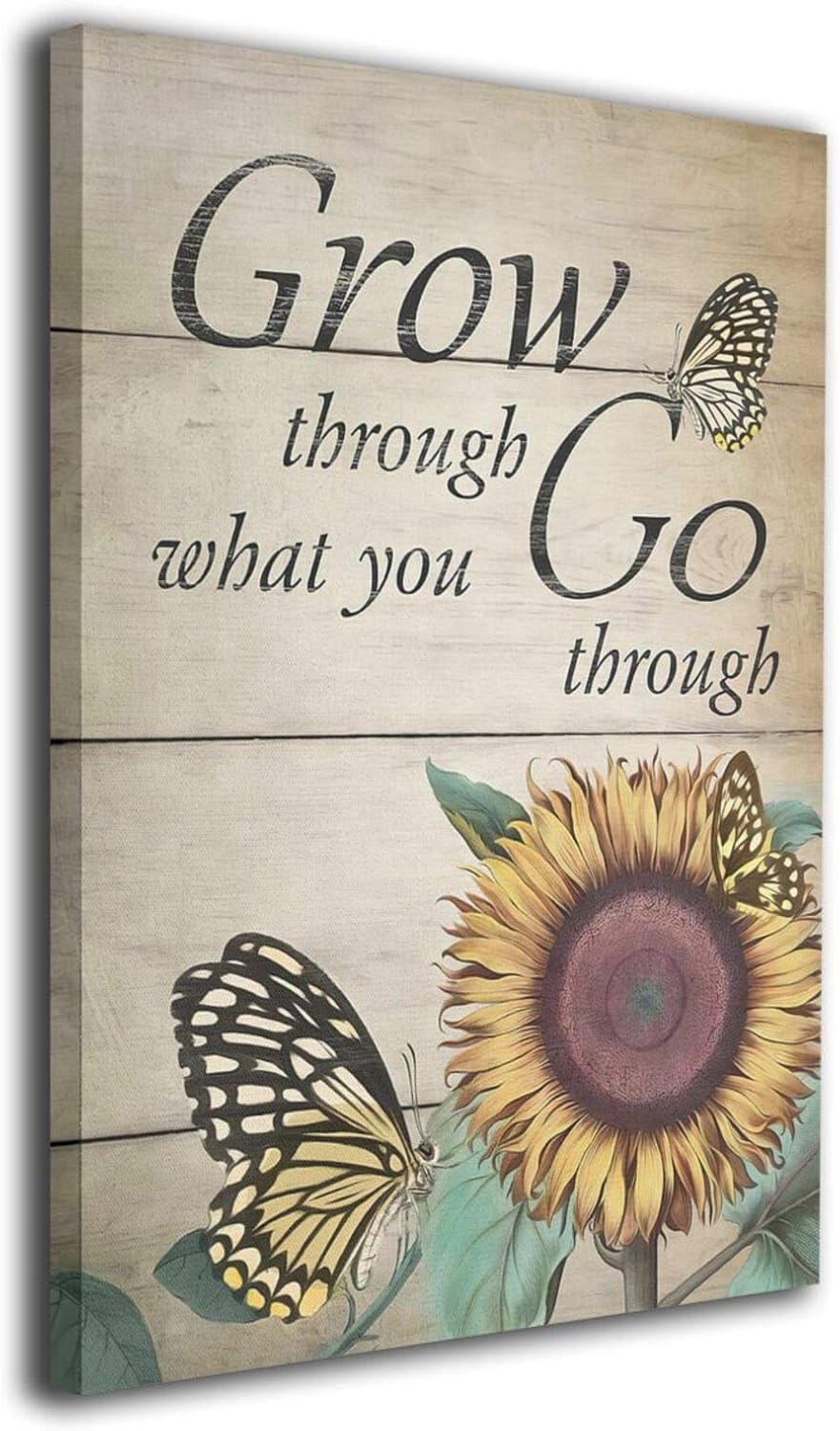 amazoncom inspirational quotes wall art for living room office rustic