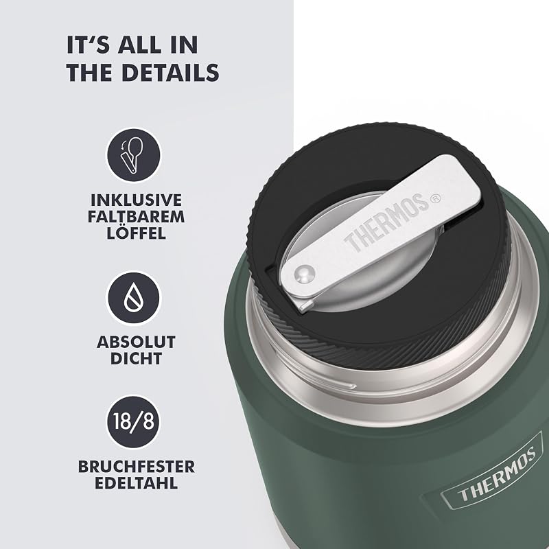 ICON Thermobehälter für Essen 0,47 l, 10 h heiß, forest mat — Foto 4 von 8