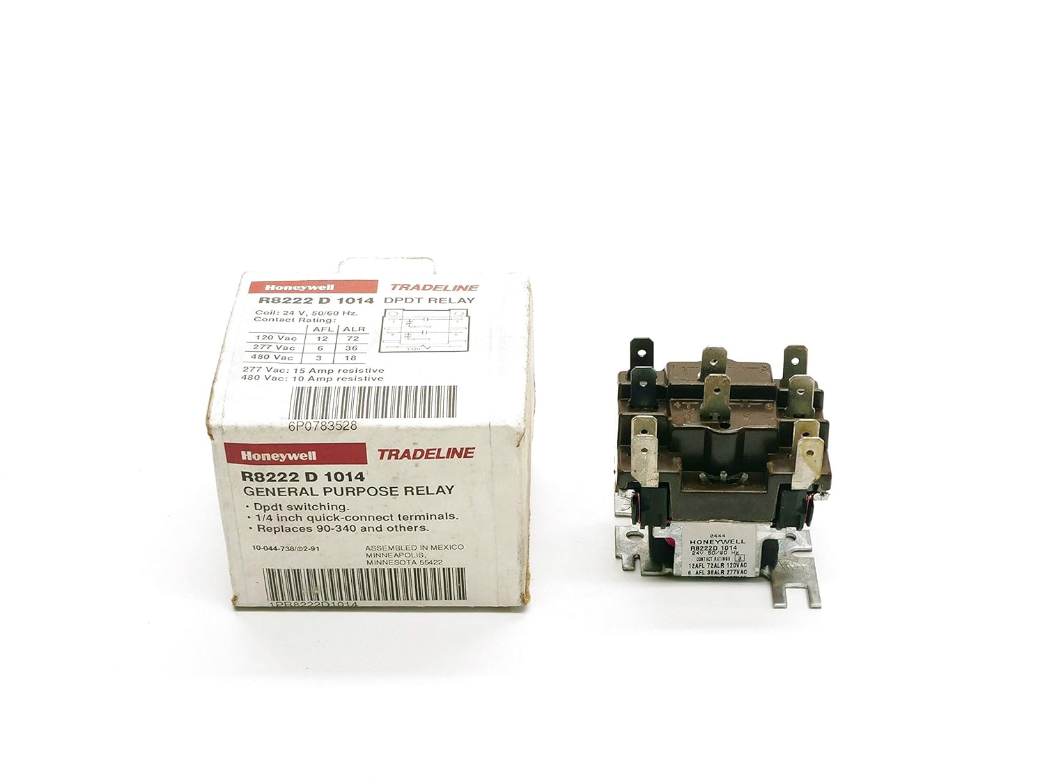Honeywell R8222D1014 24V 15A NSMP