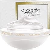 Premier Dead Sea Eye Cream, Age defying, Helps minimize wrinkles, Dark circles, sagging skin, Reduce bags, vitamin A & E, hyaluronic acid, anti-aging, Hypoallergenic, classic collection 1.2fl oz