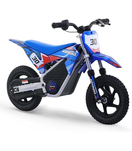 Amazon.com: KOZRUNS Electric Dirt Bike for Kids 3-8, 250W Powerful