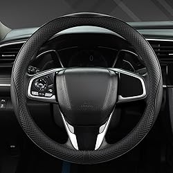 West Llama Microfiber Leather Car Steering Wheel