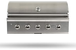 COYOTE OUTDOOR LIVING Coyote C-Series 42-Inch 5-Burner, Built-in Natural Gas Grill - C2C42NG