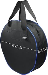igadgitz Xtra U7225 EV Charging Cable Bag Black Blue Trim view 2