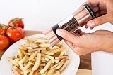 Cole & Mason Horsham Copper Pepper Mill 5 Settings Mess Free Inverta 154mm view 6