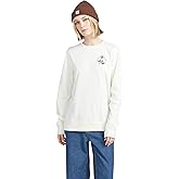 Volcom Women's Truly Deal Crew Neck Fleece Sweatshirt