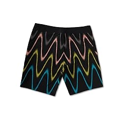 Volcom Men's Mod Tech 19" Boardshort Black 28