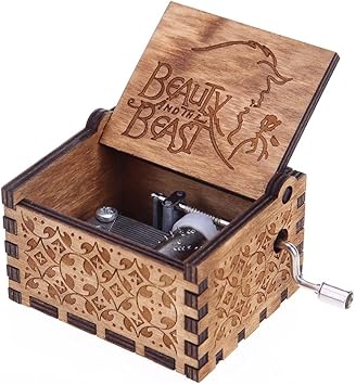 Amazon De Prosperveil Holz Spieluhr Mit Handkurbel Und Spieluhr Mit Gravur Geschenk Fur Erwachsene