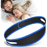 Anti Snoring Devices Anti Snoring Chin Strap for Men Women Adjustable Stop Snoring Solution Chin Straps Sleep Aids for Snoring Mouth Breather