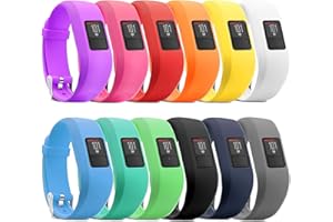 iBREK for Garmin Vivofit 3/jr/jr 2 Bands, Adjustable Replacement Wristbands with Watch Buckle for Kids Women Men