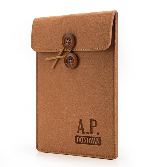 A.P. Donovan - Notebook-Tasche Schutzhülle - Filztasche Filzhülle für Tablet aus Filz - Hülle Tasche aus Stoff Sleeve - IPAD 