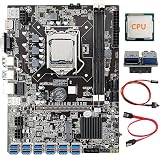 Lodokdre B75 12 GPU BTC ETH Mining Motherboard CPU LGA1155 DDR3 USB3.0 SATA3.0 view 1