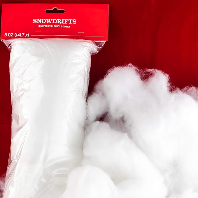 Super Realistic Fake Indoor Snow Blanket. 45 sqft Cotton