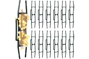 Geetery 48 Pcs Christmas Light Storage Reels Holder and Organizer, Wind up Reel Extension Cord Holder for Tree Lights Garland Beads and Decorations