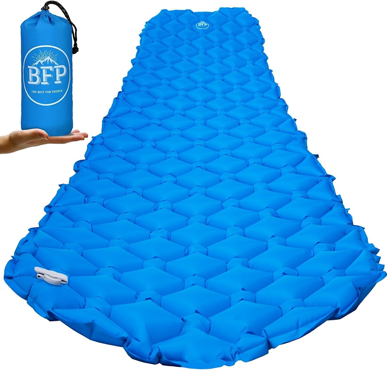 Amazon エアーベッド 超軽量 エアーマット キャンプマット コンパクト 防水 空気ベッド アウトドア/花見/ピクニック/車中泊/防災