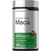Horb&auml;ach Maca Root Capsules for Men and Women | 120 Pills | High Potency Extract | Non-GMO and Gluten Free Formula