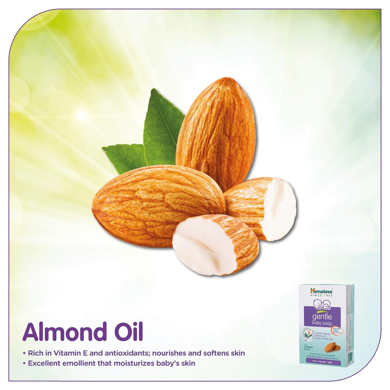 himalaya baby soap almond