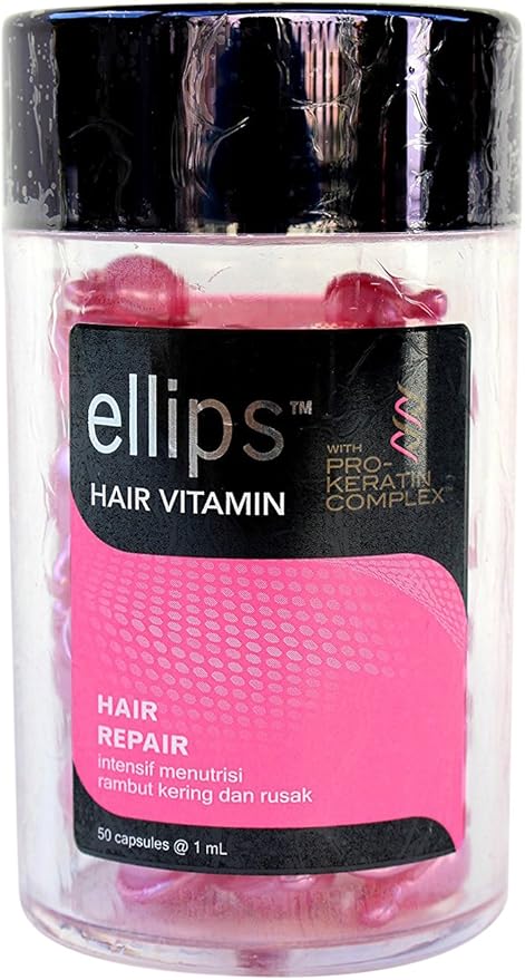 Amazon Ellips カプセル型 洗い流さないヘアトリートメント ボトルタイプ ヘアビタミン ヘアリペア 1ml 50粒 エリップス ヘア美容液 通販