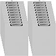 Epakh 20 Pieces Clipboard Bulks Metal Clipboard Aluminum Office Low Profile Clip Standard A4 Letter Size Metal Clip Board, Size 12.5 x 9 Inch