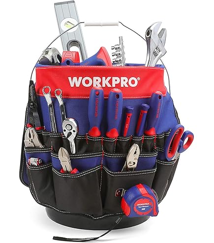 Bucket Seat HUSKY Bucket Jockey Garden Tool Bag, Tool Bag, Tool