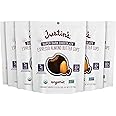 Justin's Organic Super Dark Espresso Almond Butter Cups, Rainforest Alliance Certified Cocoa, Gluten-free, Responsibly Sourced, 6 Stand-up Bags (4.2 Ounce Each)