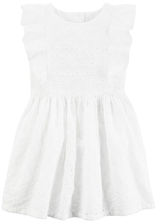 4t white flower girl dress