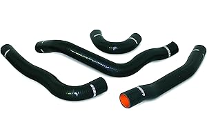 Mishimoto MMHOSE-EVO-10BK Silicone Radiator Hose Kit Fits Mitsubishi Lancer Evo X 2008-2015 Black