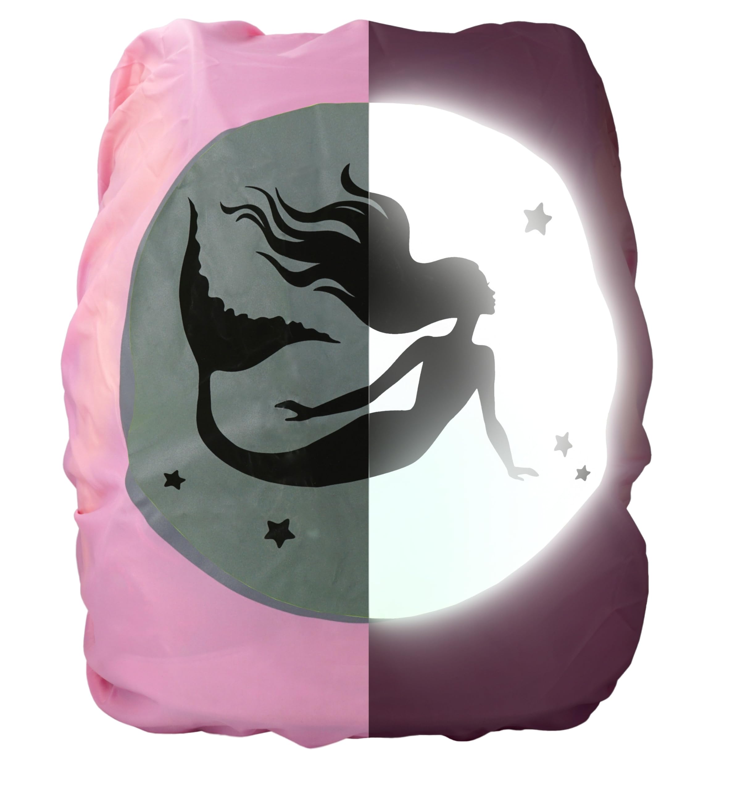 EANAGO Premium School Bag/Backpack Rain Cover Seamless 100% Waterproof with Safety Reflective Image - - One Size