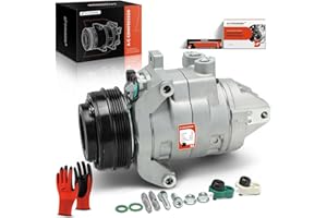 A-Premium Air Conditioner AC Compressor with Clutch Compatible with Ford F-150 2015-2020 3.3L 3.5L, Lobo
