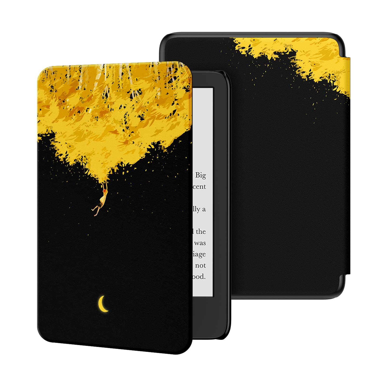 Ayotu Slim Case for 6" All-New Kindle (11th Generation 2024/2022 Release), Colorful PU Leather Smart Cover with Auto Wake/Sleep, ONLY Fit 6 inch Basic Kindle 2024/2022 Release,The Dream