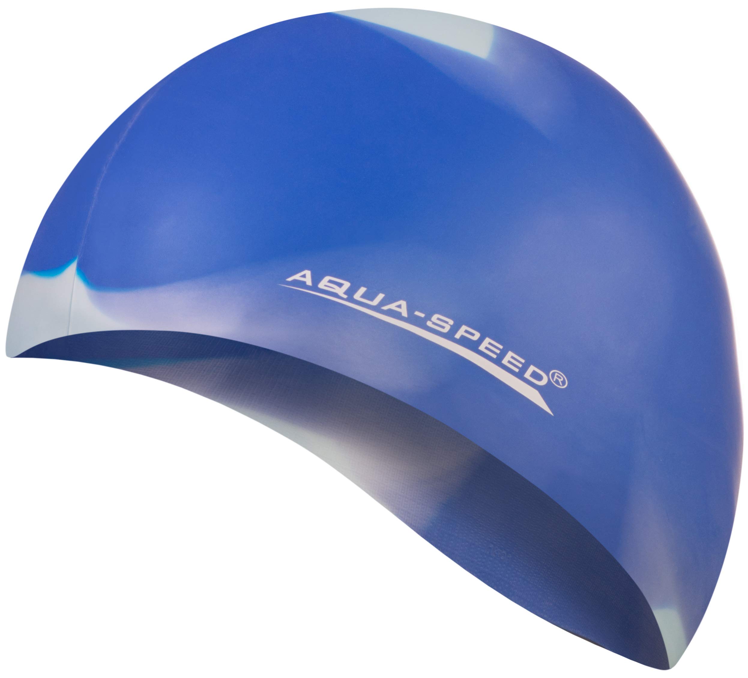 Aqua Speed BUNT Colourful swim cap + microfibre towel | adult | child | swimming cap | silicone | tearproof | waterproof | 64. colourful / 92